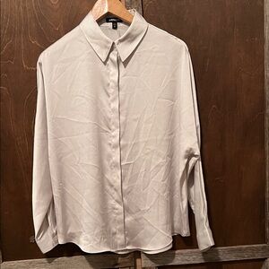 Express Cream Button Down Shirt